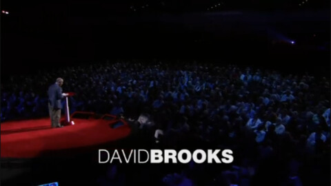David Brooks The social animal